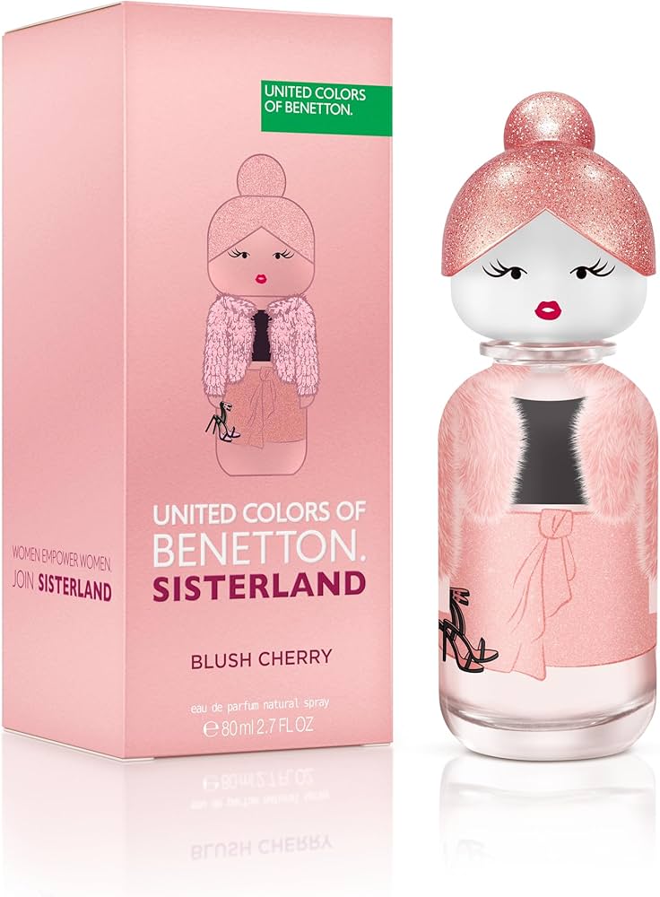 BENETTON EST COL WOM CHERRY BLUSH 80V PLUS B