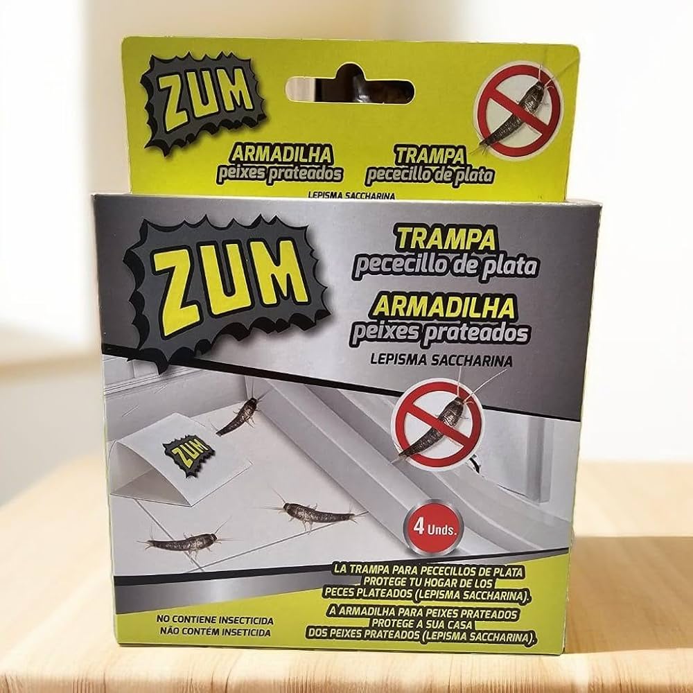 ZUM INSECT 4UD TRAMPA PECECILLOS PLATA