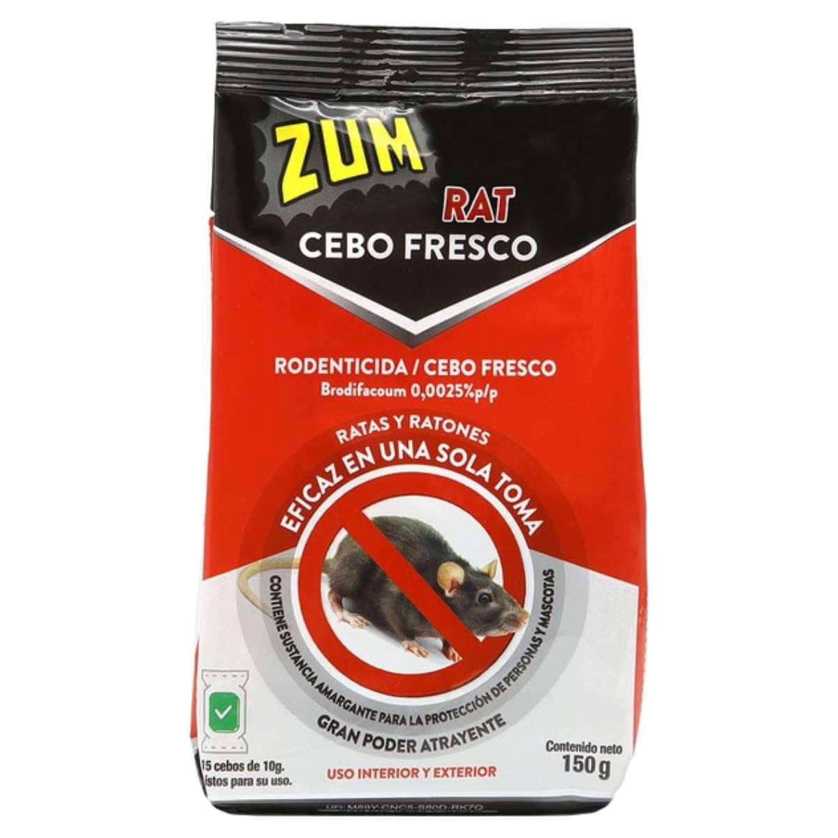 ZUM RATICIDA CEBO FRESCO 150GR