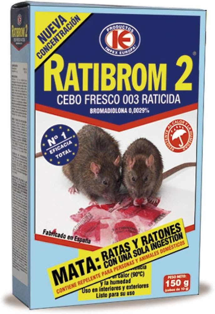 RATIBROM RATICIDA CEBO FRECO 150GR