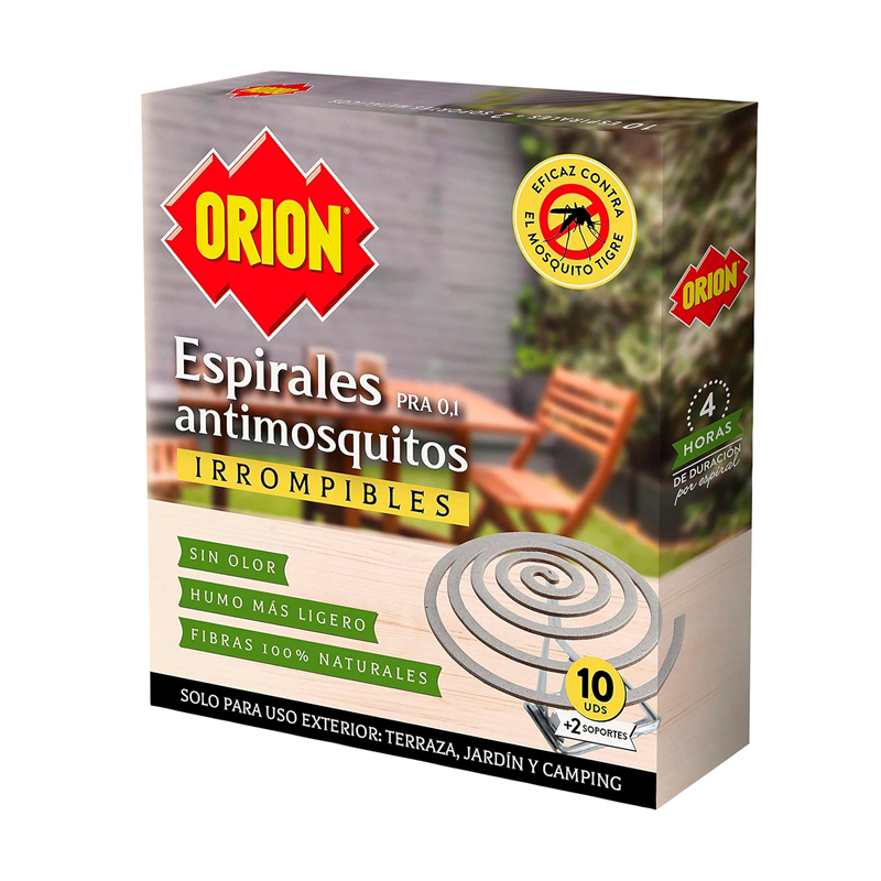 ORION INSECT ESPIRAL MOSQUITOS 10U