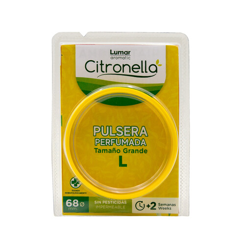 LUMAR PULSERA CITRONELA L