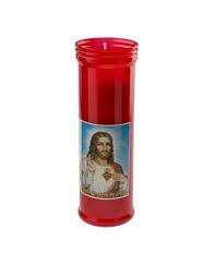 VELON ILUM CORAZON JESUS ROJO