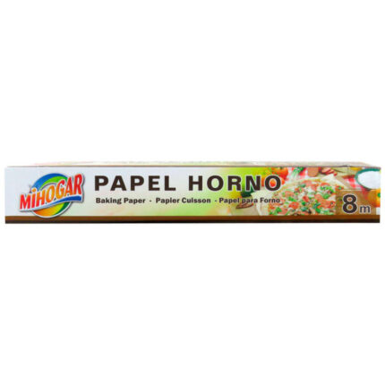 MIHOGAR PAPEL HORNO ANCHO 39CMX8M