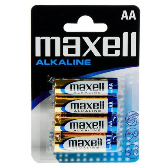 MAXELL PILAS LR06 ALCALINAS AA B 4