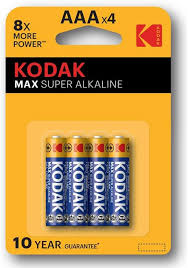 KODAK PILAS ALCALINA LR03 AAA B4