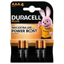 DURACELL PILA LR03 POWER BOOST BL  4  H