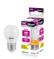 CEGASA BOMB LED ES 490LUM CALIDA