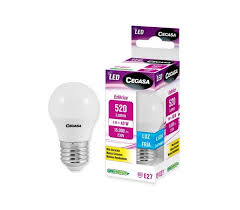 CEGASA BOMB LED ESFERICA E27 520LUM