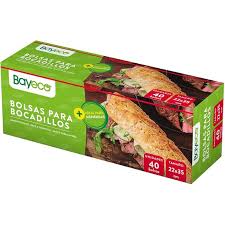 BAYECO BOLSA BOCADILLO 22X35 40U