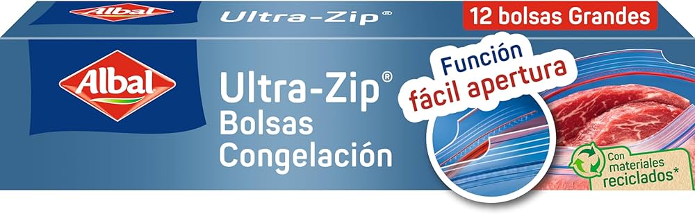 ALBAL BOLS CONGELAC ULTRA ZIP 3L 12