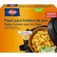 ALBAL PAPEL FREIDORA AIRE 20CM 20U