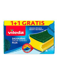 VILEDA ESTROPAJO SALVAUNAS PLUS 1 PLUS 1