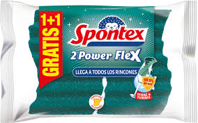 SPONTEX ESTROP POWER FLEX 1 PLUS 1
