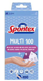 SPONTEX GUANTE MULTI 100U T6