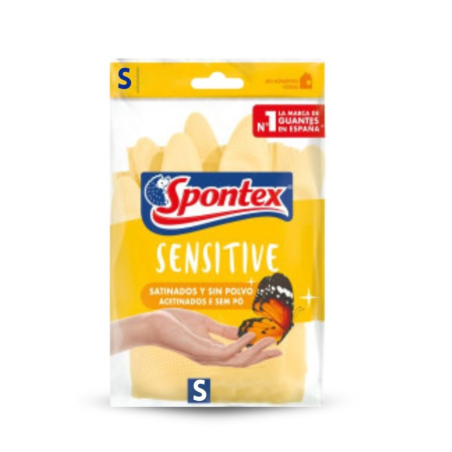 SPONTEX GUANTES SENSITIVE T6
