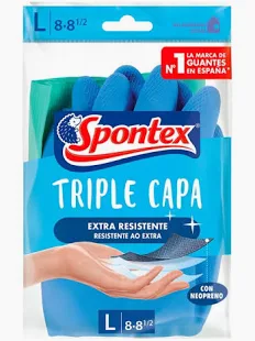 SPONTEX GUANTES TPL CAPA TG 8 8.5