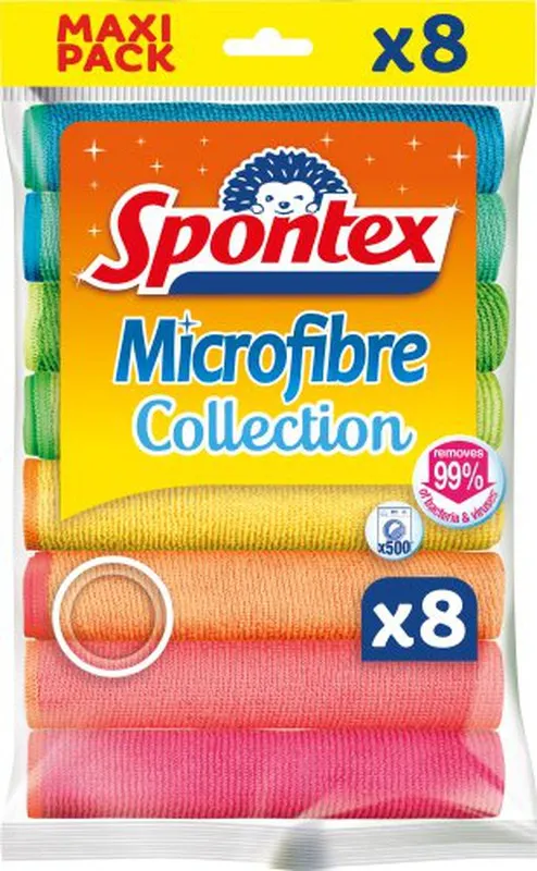 SPONTEX BAYETA MICRO PACK 8U