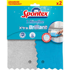 SPONTEX BAYETA MICROF BRILLANT 2U