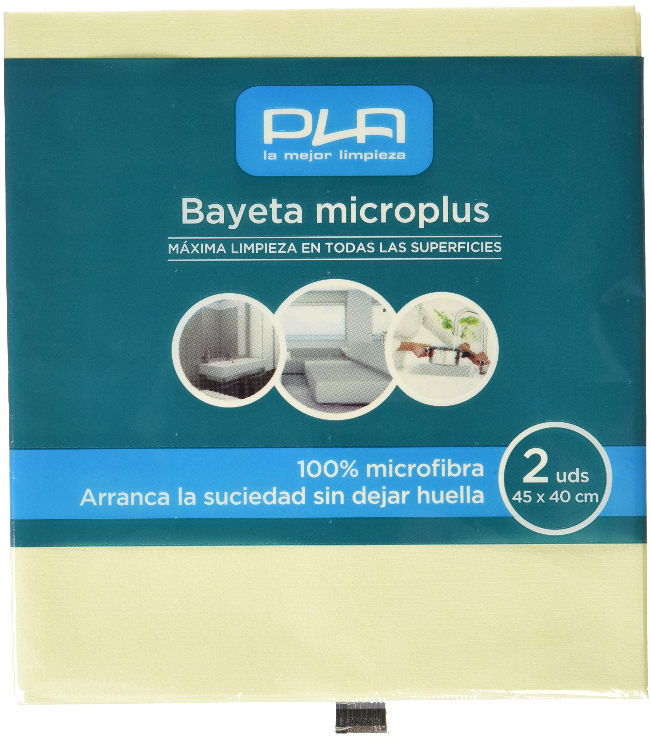 PLA BAYETA MICROFIBRA PLUS 2U 45X40