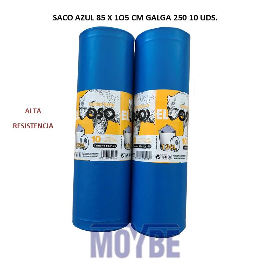 OSO BOL BAS 10UD G250 85X105 120L AZUL