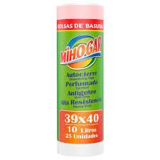 MIHOGAR BOL BAS 25UD G50 39X40 10L BANO