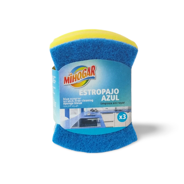 MIHOGAR ESTROP AZUL N CON R.ESP PACK 3U