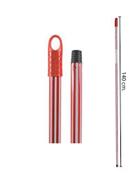 ELEGANT PALO 140CM ROJO METALIZADO