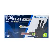 4GASA GUANTES SOP NITRILO EXG 10