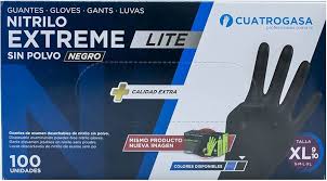 4GASA GUANTES SOP POLIUR NEGRO TL