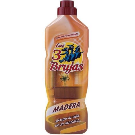 TRES BRUJAS LIMP 1000ML CONC MADERA