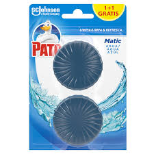 PATOMATIC LIMP WC AZUL 1 PLUS 1