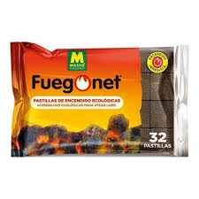 FUEGONET 32UD PASTILLAS ECO DE ENCENDIDO