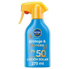 NIVEA BRONC 250ML PIST PROT  AND  HIDR F50
