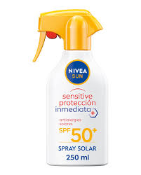 NIVEA BRONC 250ML PIST SENSIT ALERG F50 PLUS