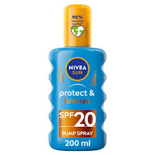 NIVEA BRONC ACE F20 SPR PROT AND BR200
