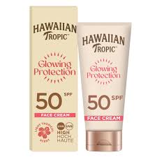 HAWAIIAN TROPIC CR FAC GLOW F50 50