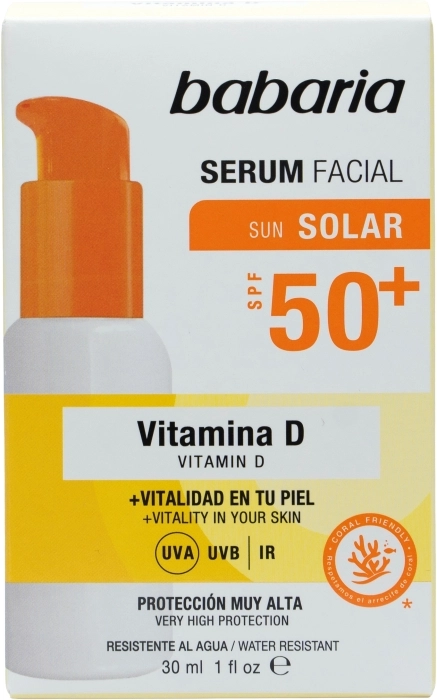 BABARIA BRONC SER FAC VIT D F50 PLUS  30