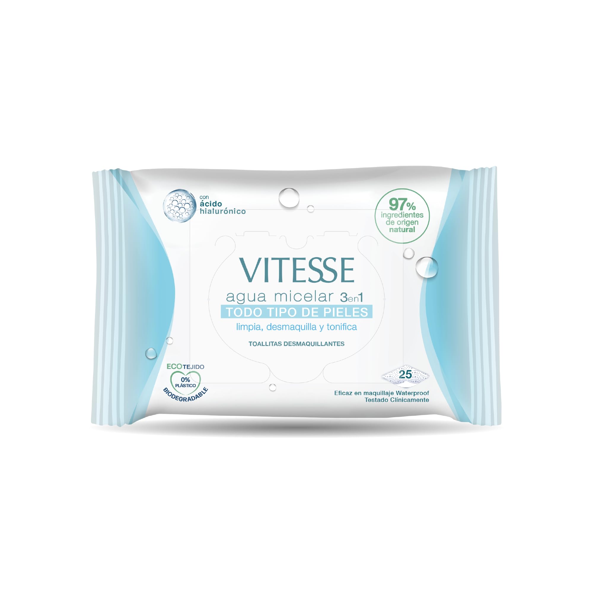 VITESSE TOALL MICELAR HIALURON 25U