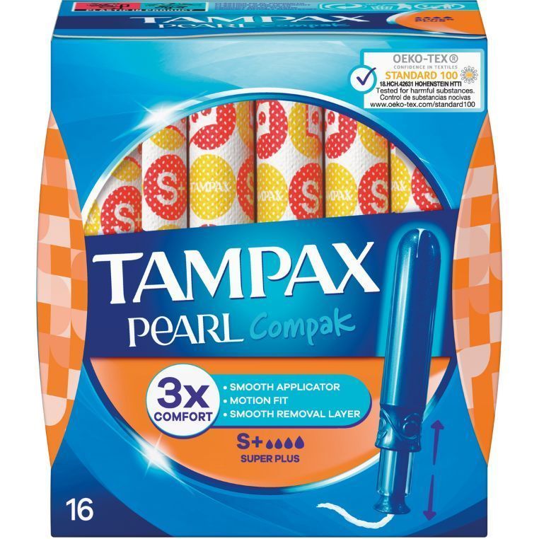 TAMPAX 16UD COMPAK SUPERPLUS  EX