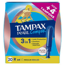 TAMPAX 20UD TAMPONES PEARL REGULAR