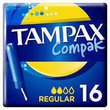 TAMPAX COMPAK REGULAR 16U  EX