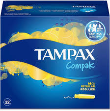 TAMPAX COMPAK REGULAR 22U