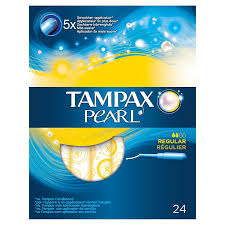 TAMPAX PEARL REGULAR 24U