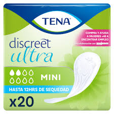 TENA COMPR DISCREET MINI 20U