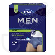TENA MEN PANTS PLUS LARGE 8U