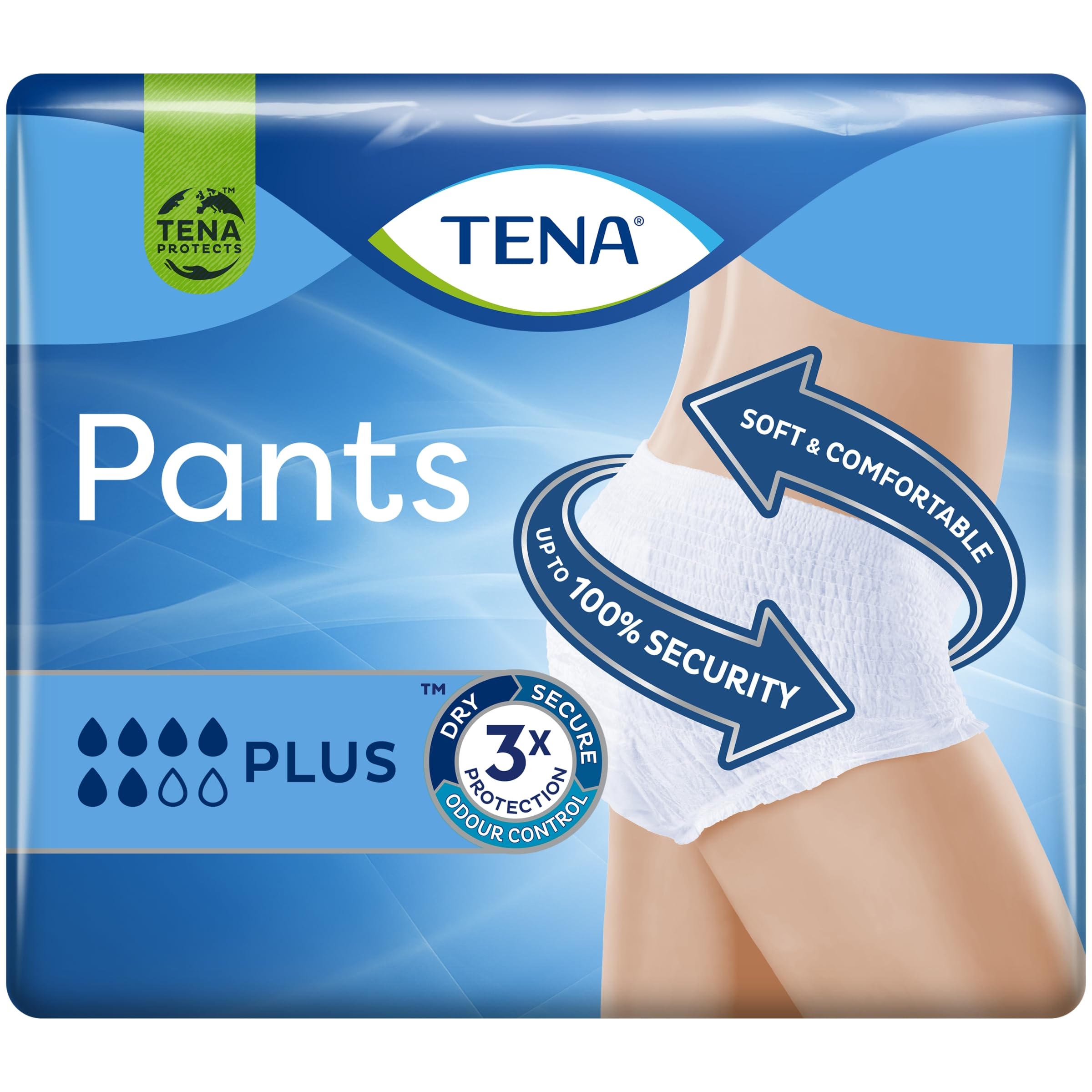 TENA PANTS PLUS LARGE 8