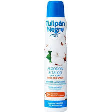 T NEGRO DEO SP 200ML ALGODON TALCO