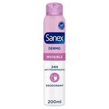 SANEX DEO 200ML SP DPL DERMO INVISIBLE