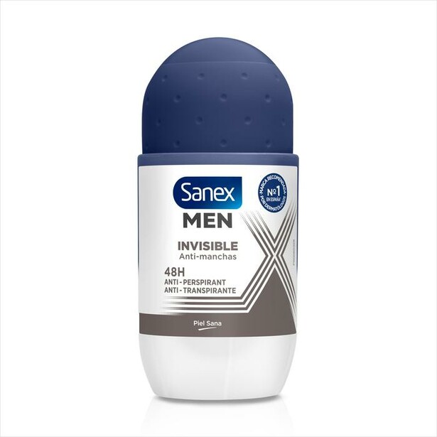 SANEX DEO ROLL 50ML INVISIBLE MEN